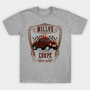 Willys Coupe Rustbucket Classic Racecar T-Shirt